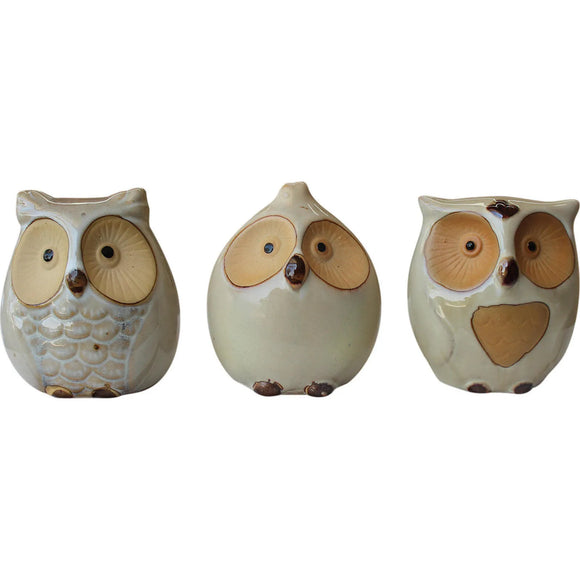 Mini Owls Set of 3