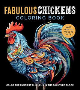 Fabulous Chickens Colouring