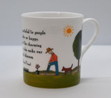 Red Tractor "A Day in the Garden" Cup