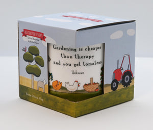 Red Tractor "Garden Therapy" Cup