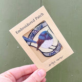 Fairwren Fan Club - Embroidered Patch by Briget Farmer