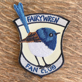 Fairwren Fan Club - Embroidered Patch by Briget Farmer