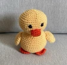 Hand Crocheted Duckie