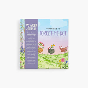 Twigseeds Forget Me Knot Password Journal