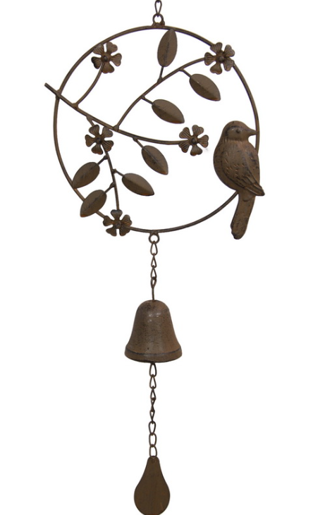 Cast Iron Bird Garden Decor Bell – Tassie Bird and Poultry Supplies