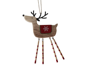 Hanging Reindeer Decoration